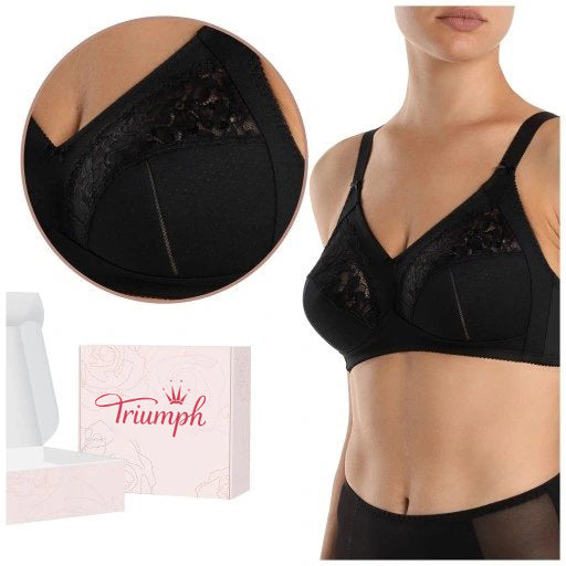 💖Triumph® 4 komada✨Prozirni grudnjak bez podstave za veće grudi