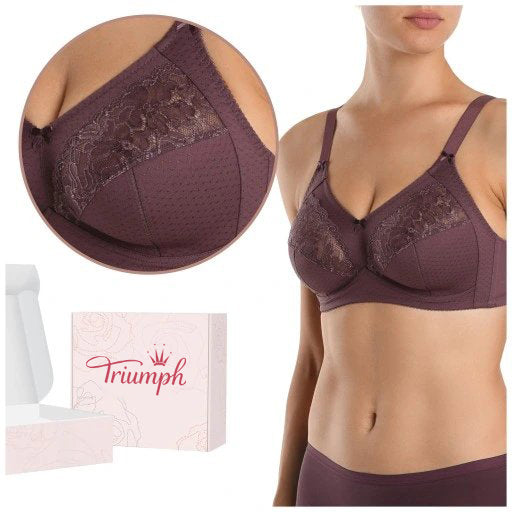 💖Triumph® 4 komada✨Prozirni grudnjak bez podstave za veće grudi
